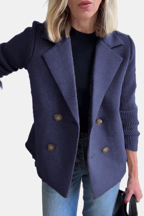 Athena Women's Button Coat – Chic & Casual Style
