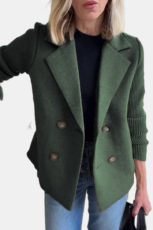 Athena Women's Button Coat – Chic & Casual Style