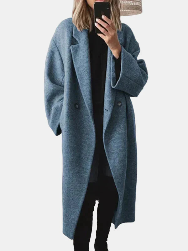 Celine Oversized Coat – Chic & Cozy