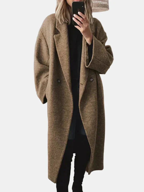 Celine Oversized Coat – Chic & Cozy