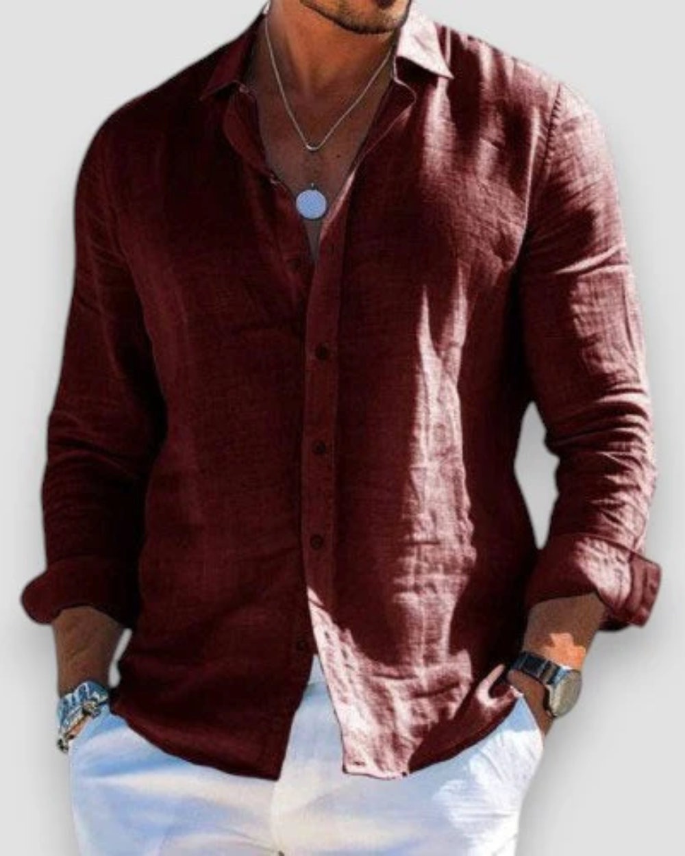 Adrian | Classic Linen Shirt