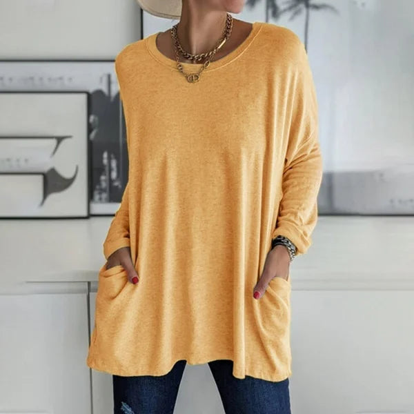 Camille | Relaxed Long Sleeve Top