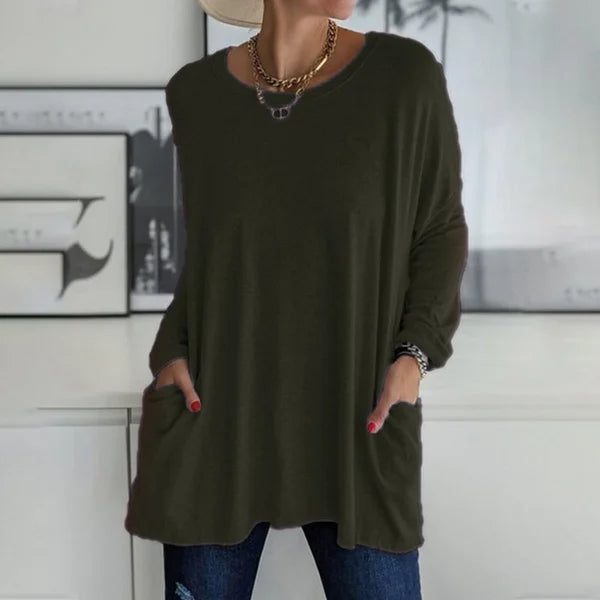 Camille | Relaxed Long Sleeve Top