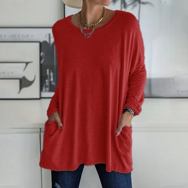 Camille | Relaxed Long Sleeve Top