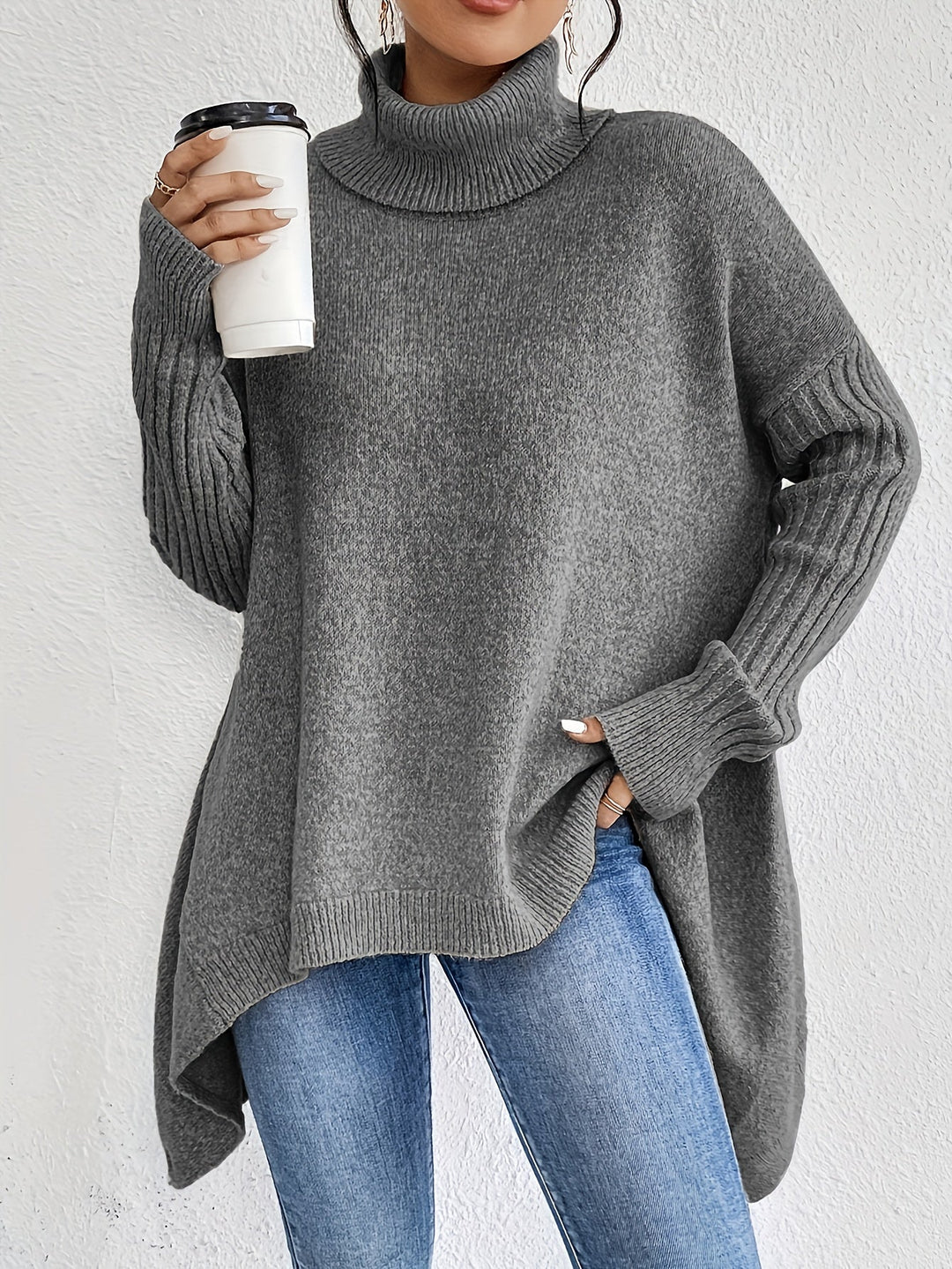 Brielle | Oversized Turtleneck Sweater