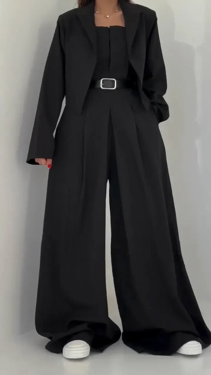Elara | Elegant Three-Piece Suit Set