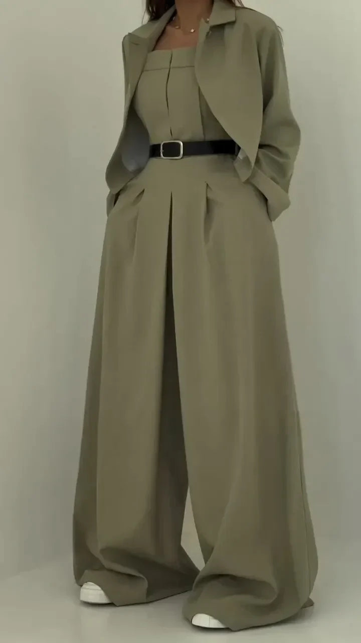 Elara | Elegant Three-Piece Suit Set