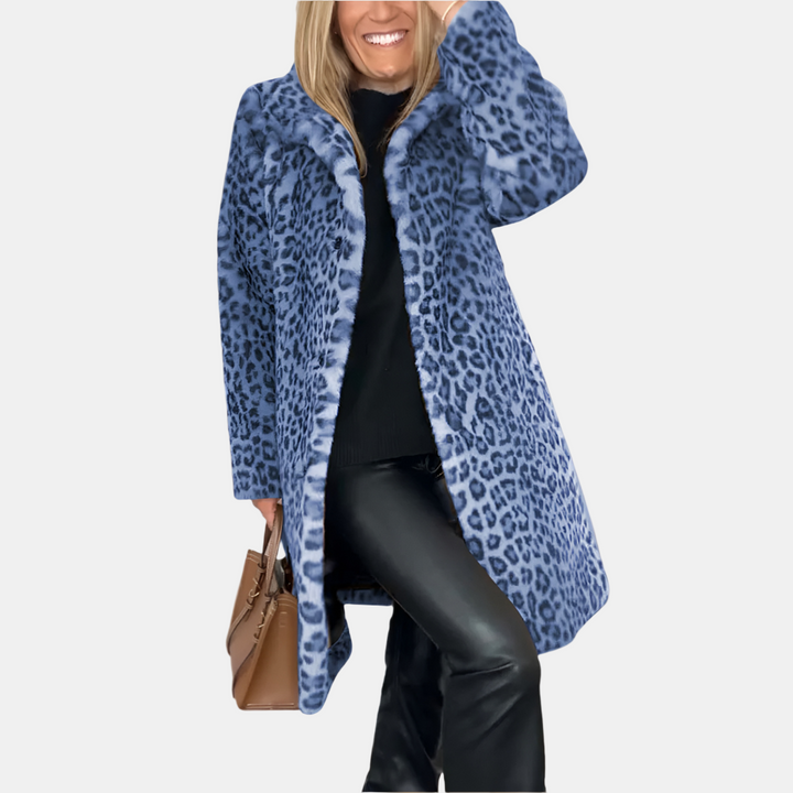 Zara Leopard Print Coat – Chic & Trendy
