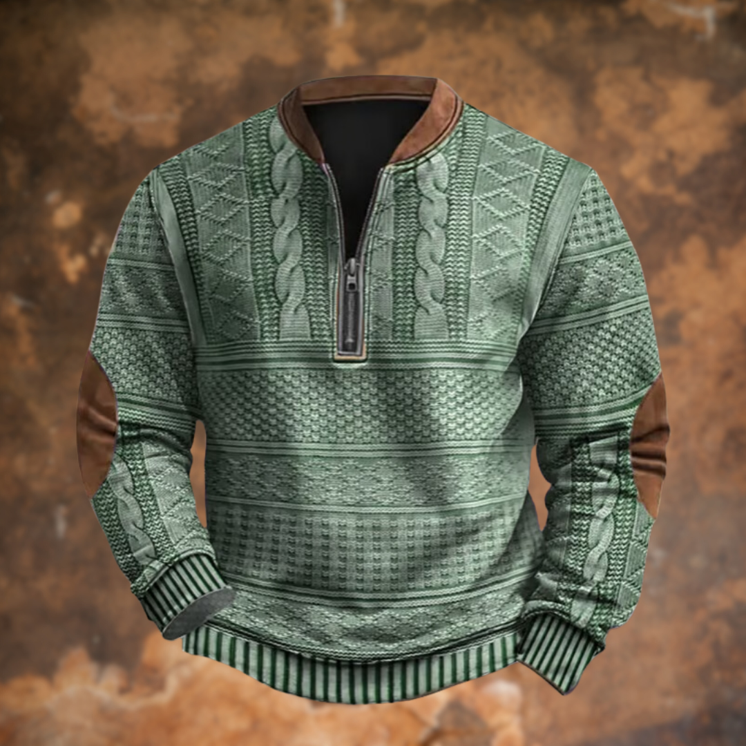 Lionel | Classic Knit Half-Zip Sweater