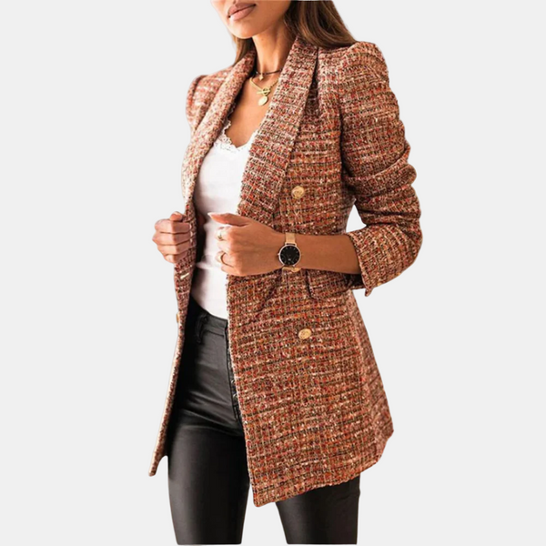 Chic Seraphina Blazer Coat – Elegant & Versatile