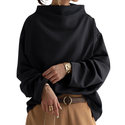 Elly | High-Neck Casual Top