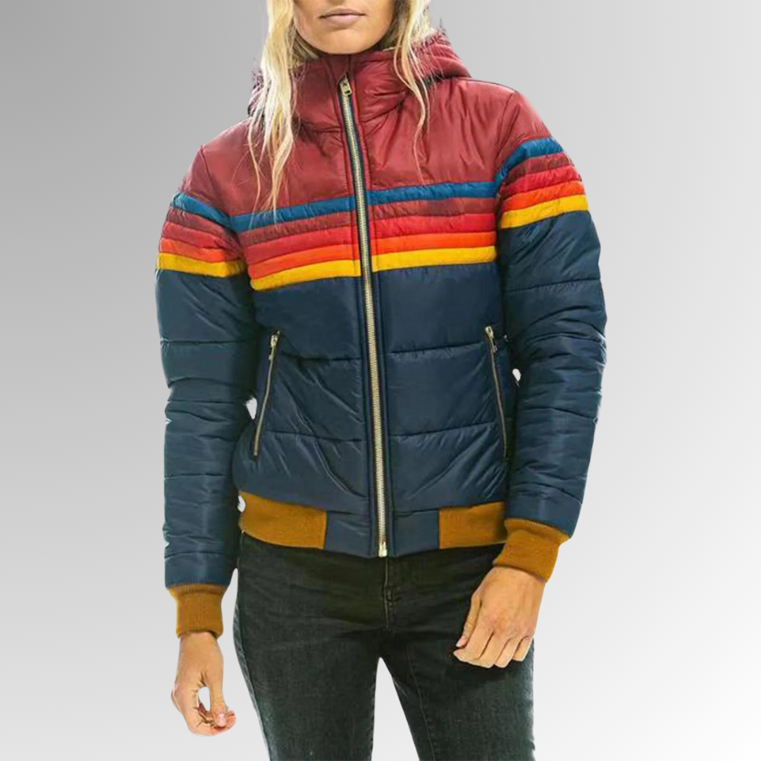 Helina™ Waterproof Rain Jacket – Stylish & Durable