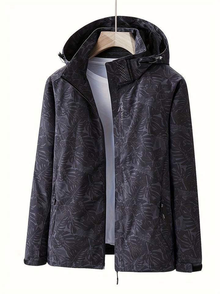 Evelyn | Botanical Windbreaker Jacket