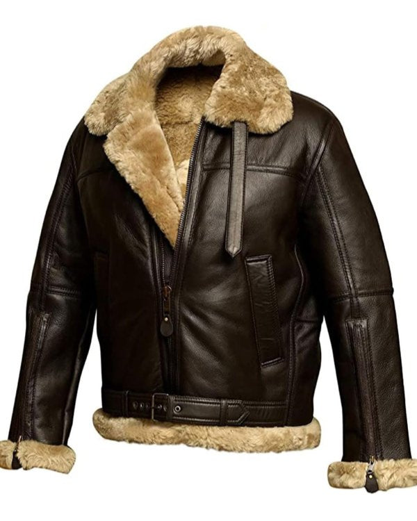 Julian | Premium Warm Shearling Jacket