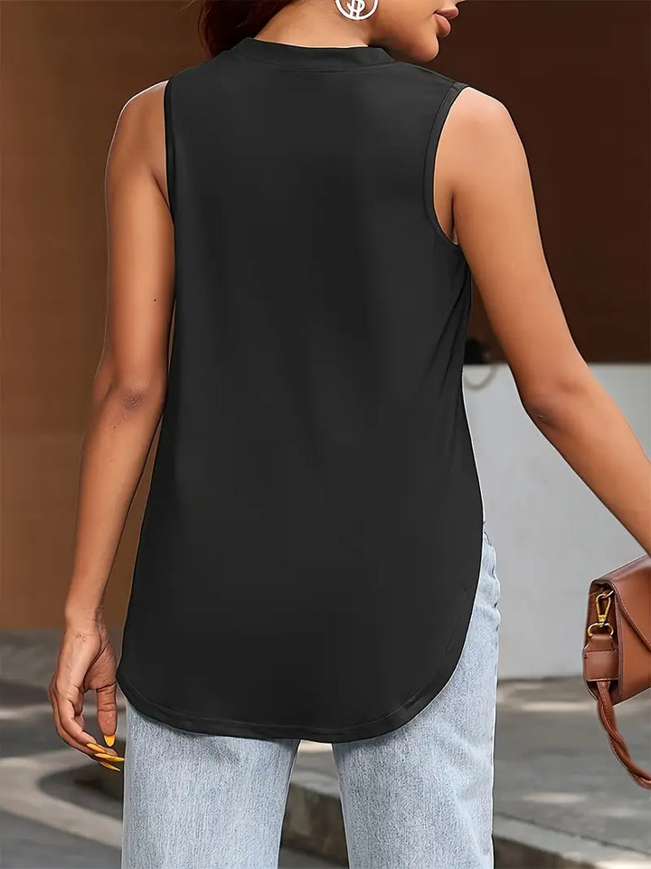 MYLES | CHIC SLEEVELESS SHIRT