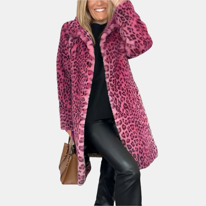 Zara Leopard Print Coat – Chic & Trendy