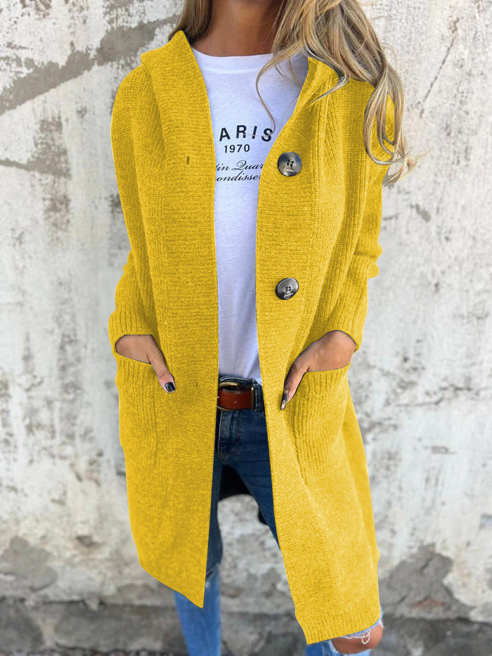 Giselle | Stylish Long Cardigan – Cozy & Chic