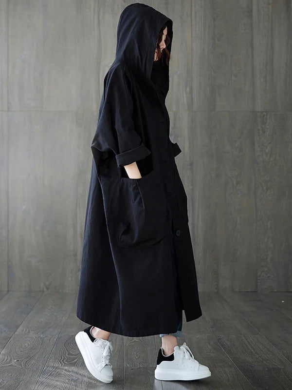Julianne Waterproof Long Coat – Stylish & Durable
