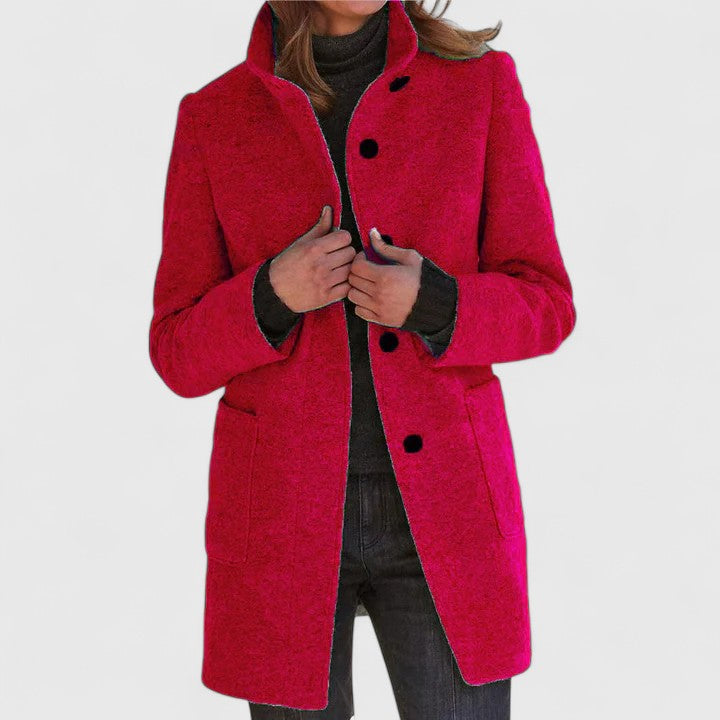 Grace | Elegant Wool-Blend Coat