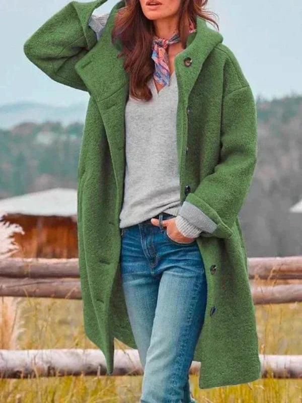 AMELIE - Elegant Long Winter Coat – Chic & Cozy