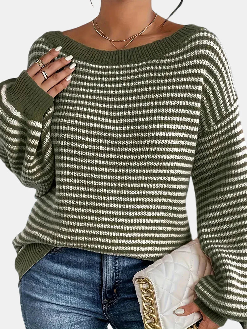 Nicolette Cozy Knit Sweater – Casual & Chic