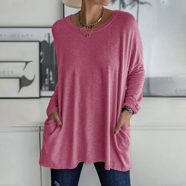 Camille | Relaxed Long Sleeve Top