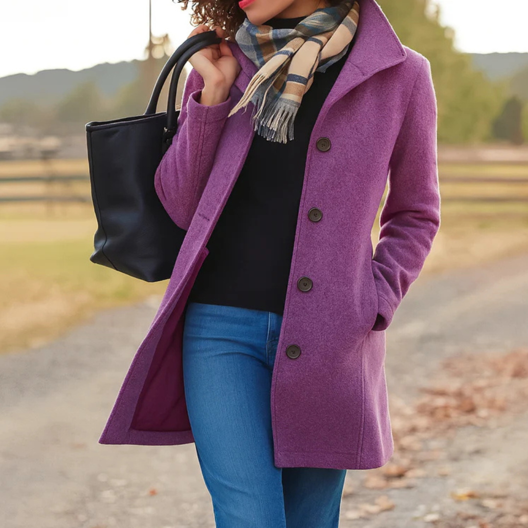 Leila | Classic Wool Coat