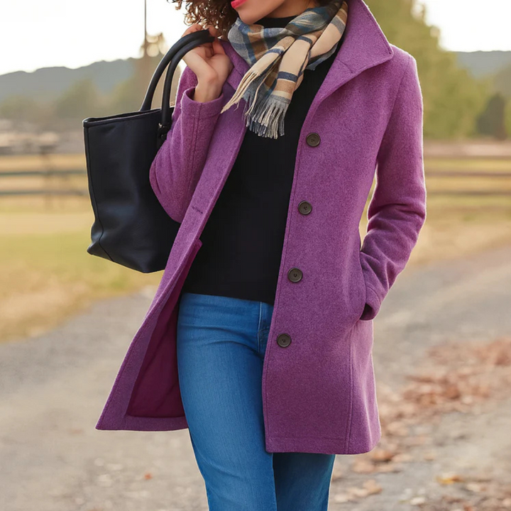 Leila | Classic Wool Coat
