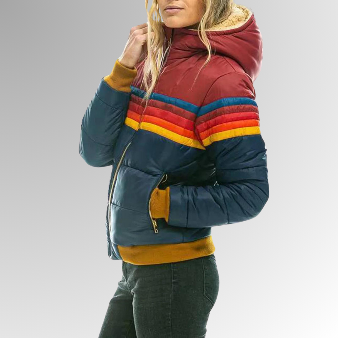 Helina™ Waterproof Rain Jacket – Stylish & Durable
