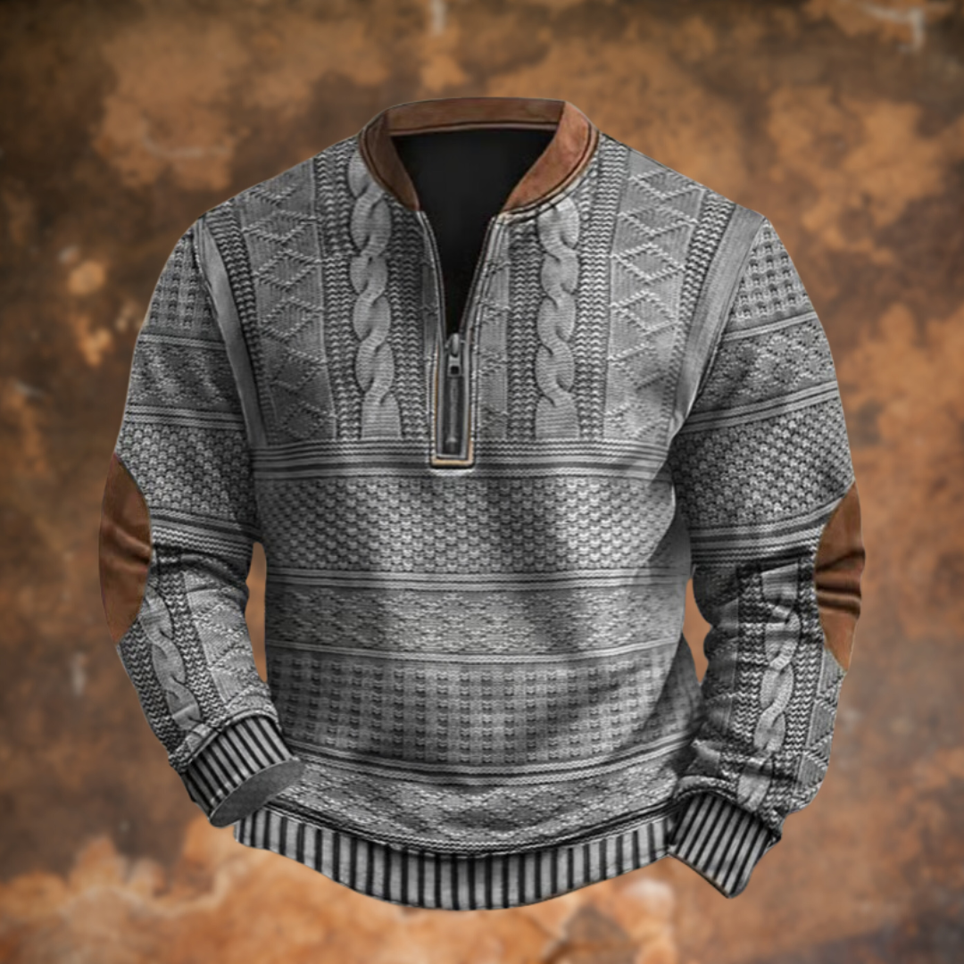 Lionel | Classic Knit Half-Zip Sweater