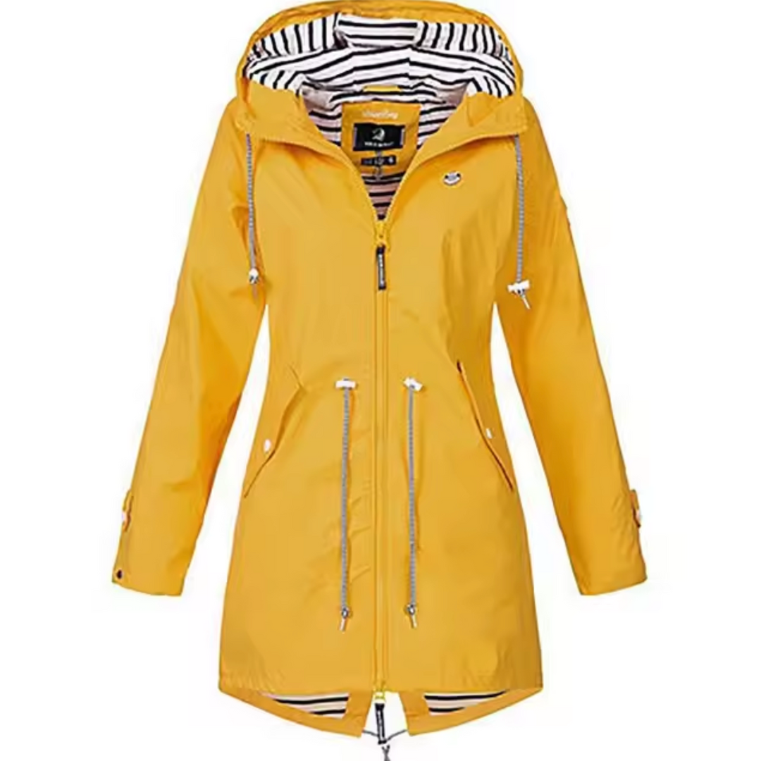 Marylene | Stylish Waterproof Rain Jacket – Perfect for Canadian Weather