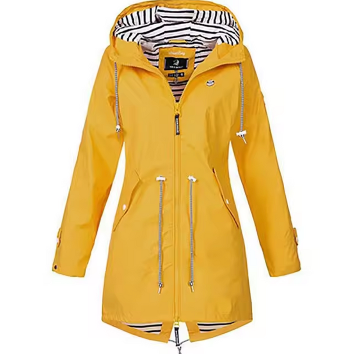Marylene | Stylish Waterproof Rain Jacket – Perfect for Canadian Weather