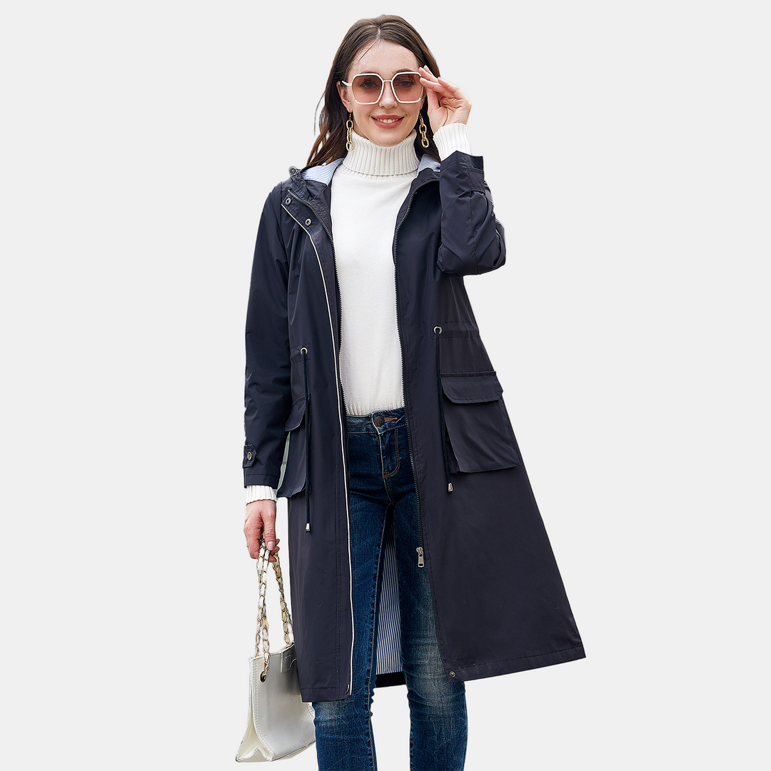 Lila – Chic & Waterproof Trench Coat