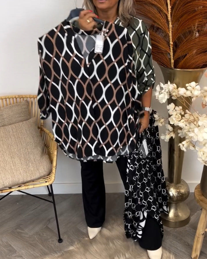 Harper | Graphic Print Blouse