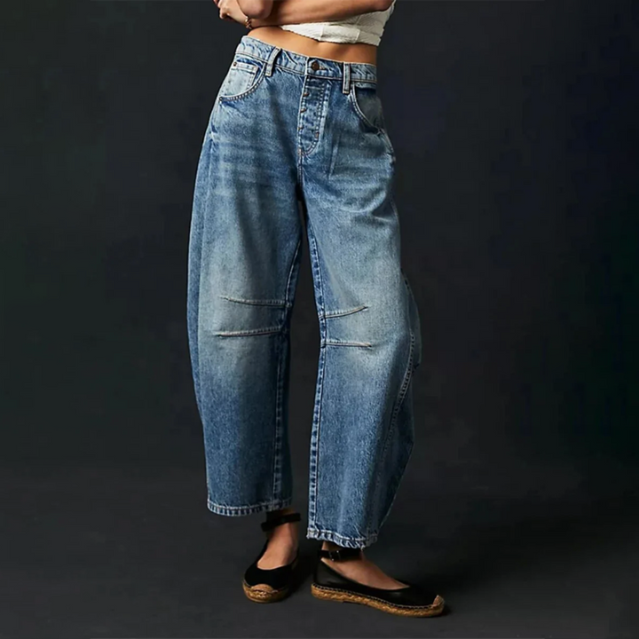 Stylish Wide-Leg Jeans – Trendy & Chic