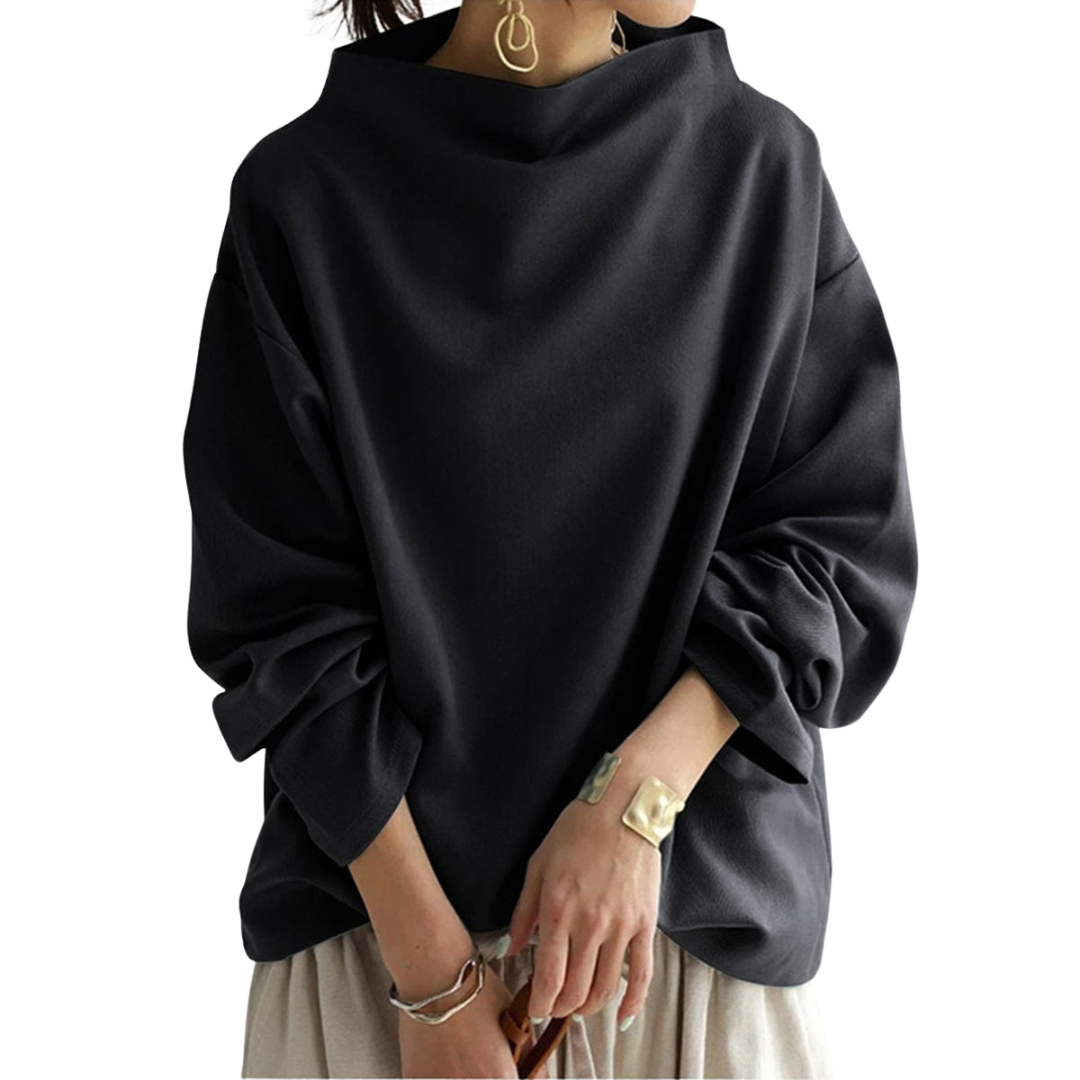 Elly | High-Neck Casual Top