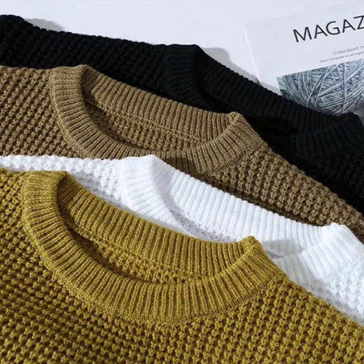 Dumont | Premium Honeycomb Sweater