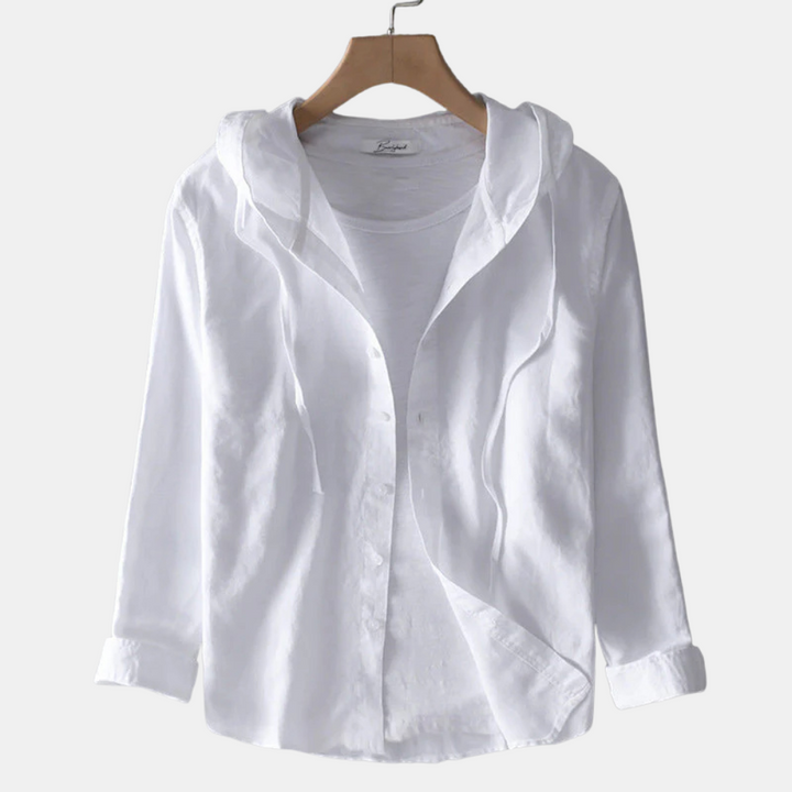 Lucia Women's Lightweight Casual Hoodie Jacket – Stylish & Comfortable
