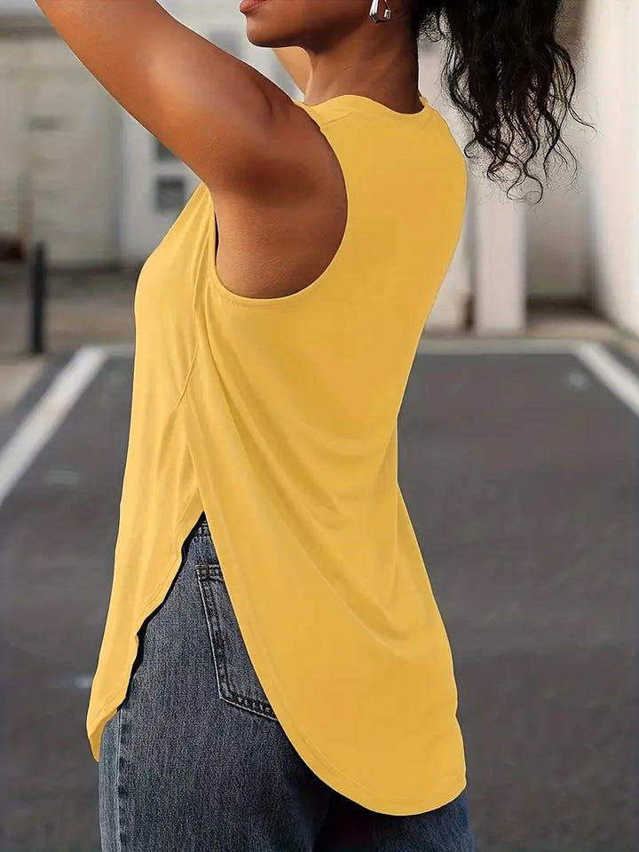 MYLES | CHIC SLEEVELESS SHIRT