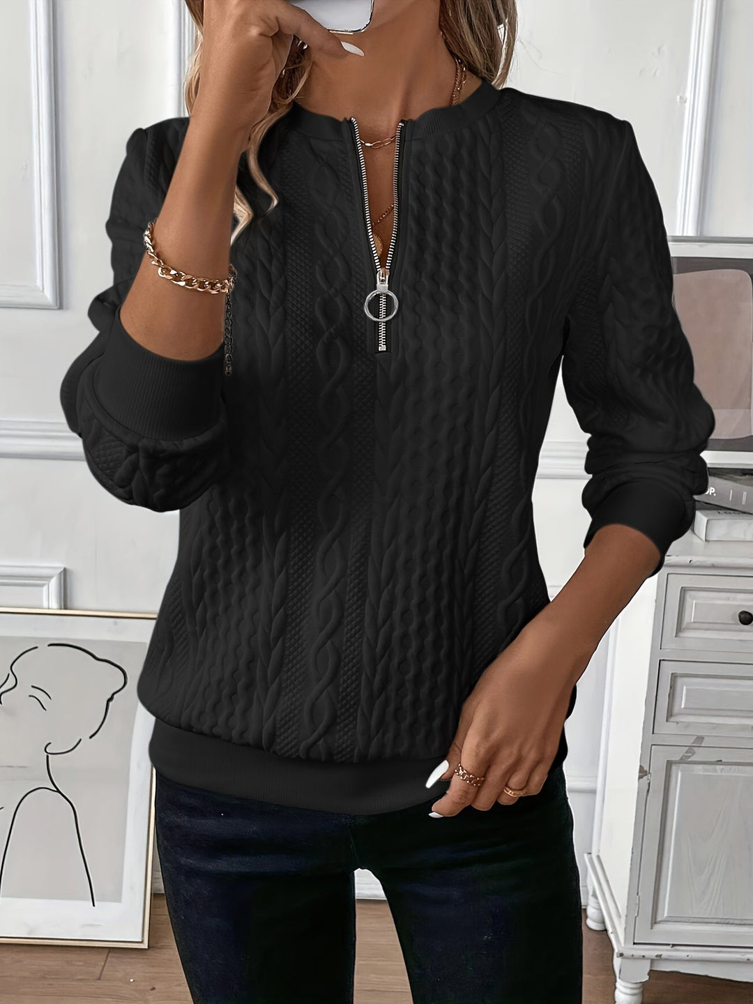 Elowen | Elegant Autumn Sweater