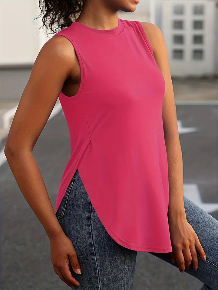 MYLES | CHIC SLEEVELESS SHIRT
