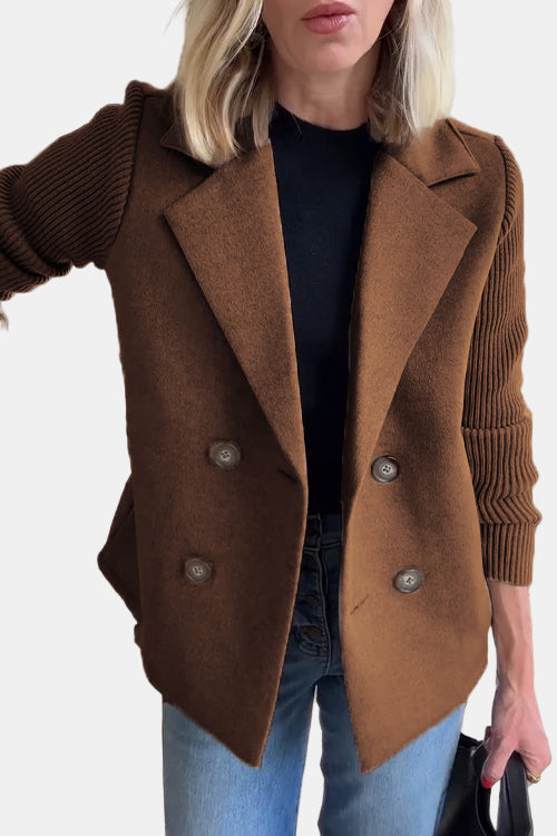 Athena Women's Button Coat – Chic & Casual Style