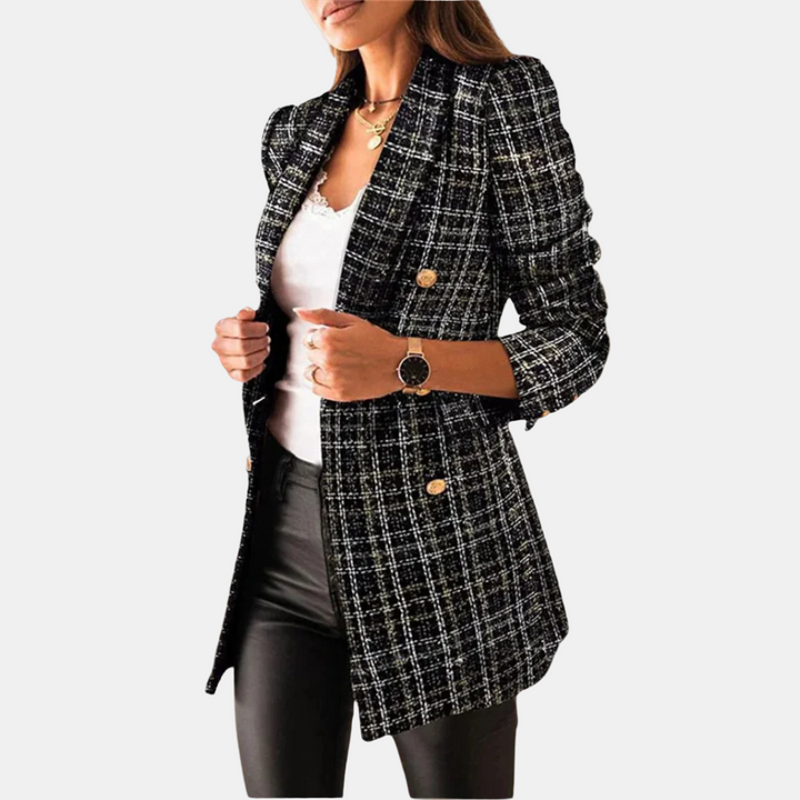 Chic Seraphina Blazer Coat – Elegant & Versatile