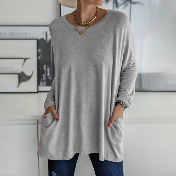 Camille | Relaxed Long Sleeve Top