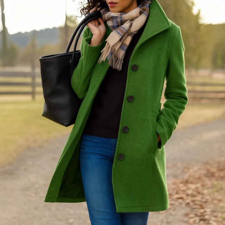Leila | Classic Wool Coat