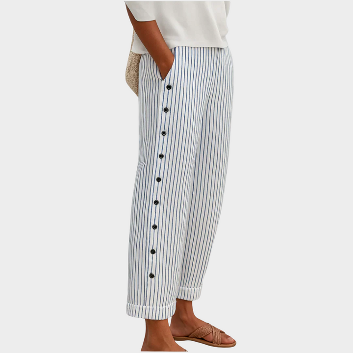REA | Stylish Striped Casual Pants – Ultra Comfortable