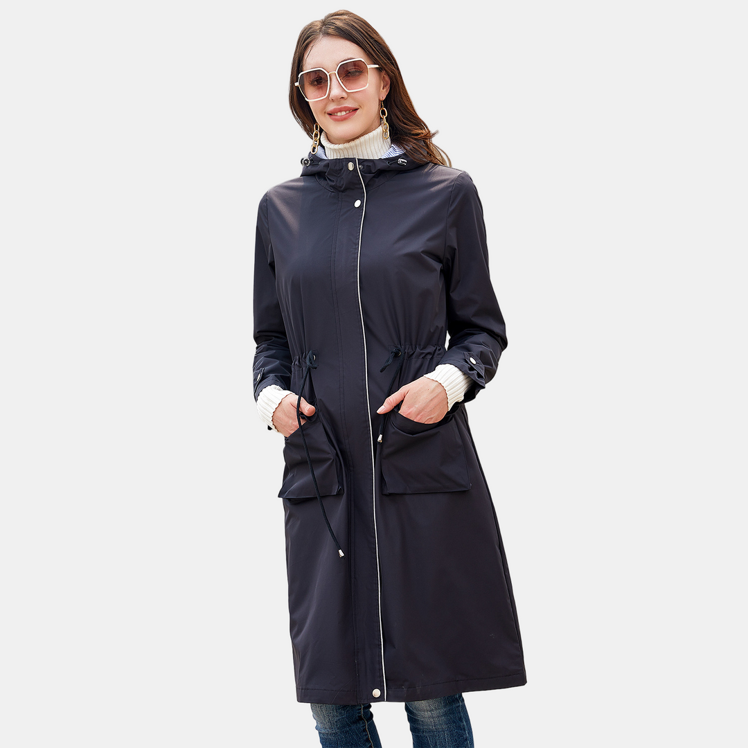 Lila – Chic & Waterproof Trench Coat
