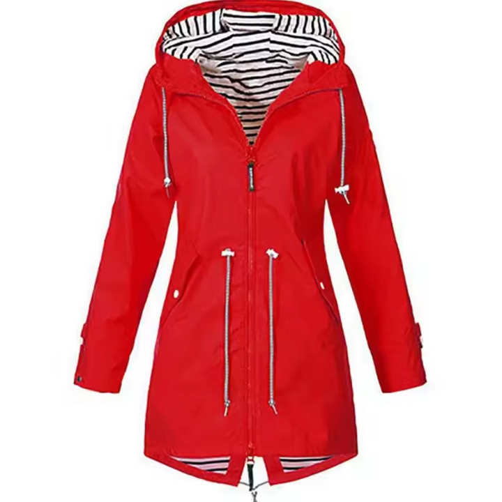Marylene | Stylish Waterproof Rain Jacket – Perfect for Canadian Weather