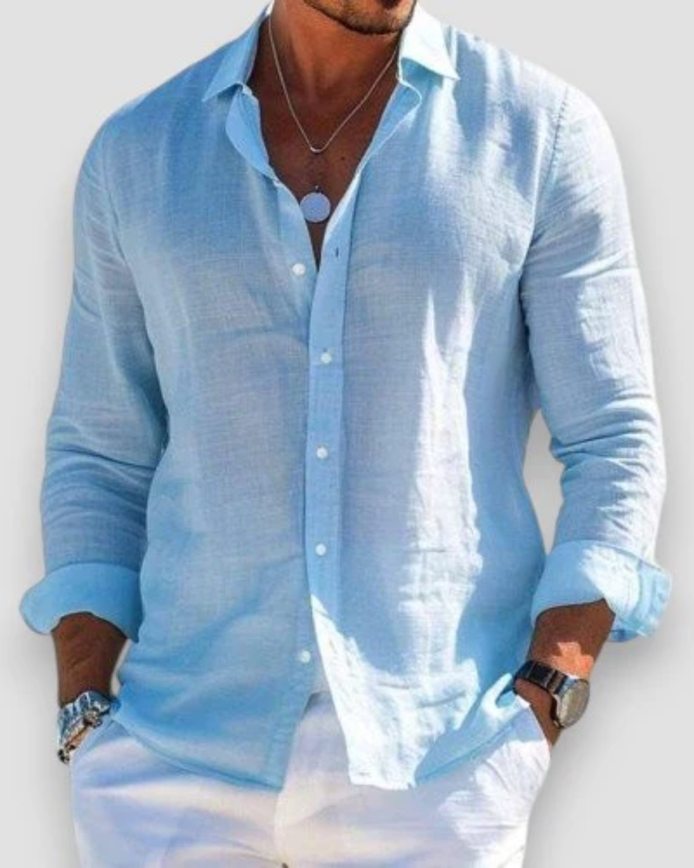 Adrian | Classic Linen Shirt