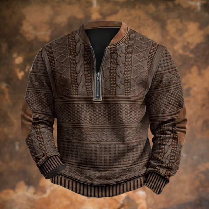Lionel | Classic Knit Half-Zip Sweater